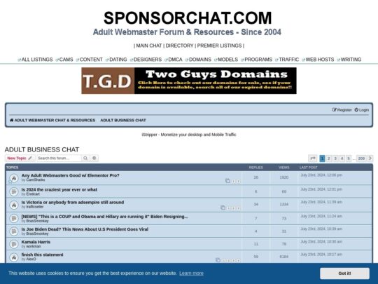 Sponsorchat